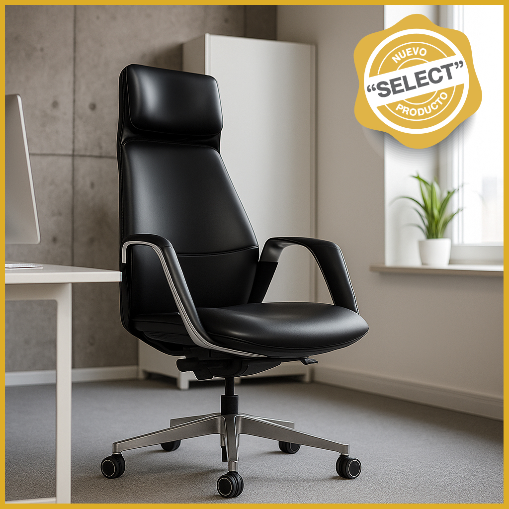 Silla Ejecutiva TH03 Vinipiel